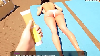 Hot babe college girl goth teen gets a big cock in her little dirty and hungry for dicks mouth l My sexiest gameplay moments l Milfy City l Part #32