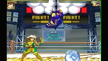 Mugen - Bao Fucks Rogue & Psylock