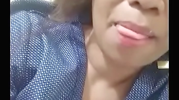 Lady lick one's lips when she sees my hard cock(skype)