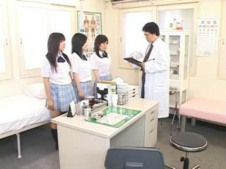 Asian Porn Stars Fucking Wildly in Nippon's Doctor's Office